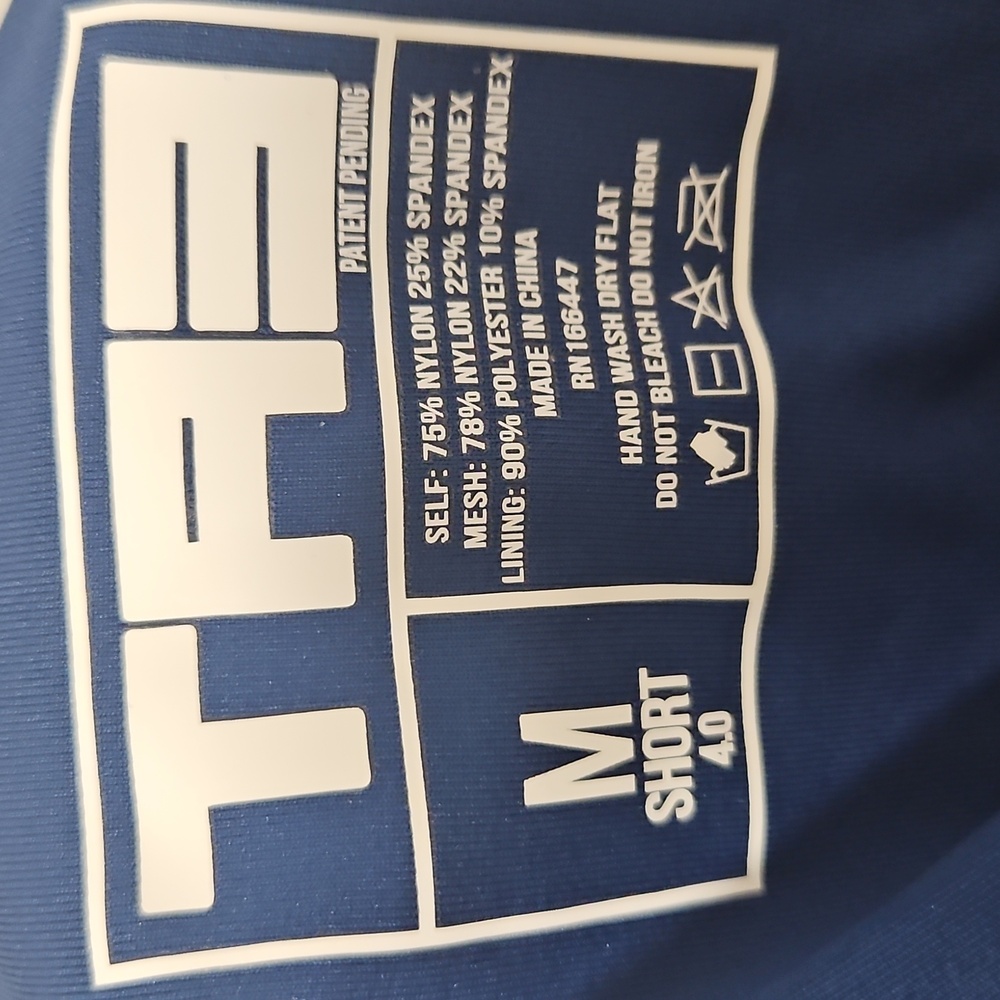 NWT TA3 Plungey In Royal Blue/Navy, M Short - Picture 7 of 11